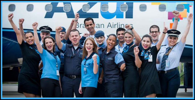 Companhia Aérea Azul Divulga Oportunidades Para Jovem Aprendiz em 5 Cidades