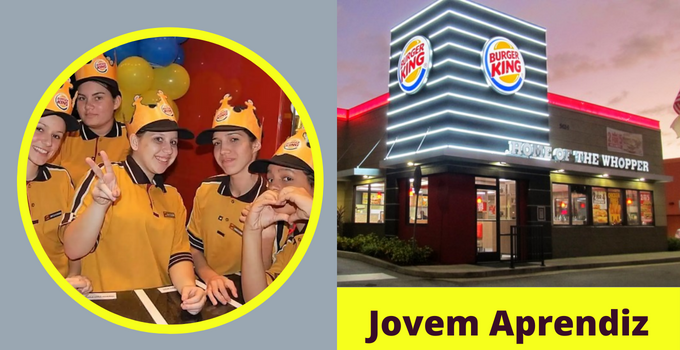 Burger King tem novas vagas para Jovem Aprendiz em São Paulo; Veja detalhes