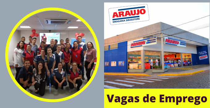 Drogaria Araujo abre mais de 1.000 vagas de emprego em Belo Horizonte (MG); Saiba como se candidatar