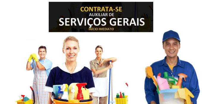 Encontre seu Próximo Emprego: Mais de 13 Mil Vagas para Auxiliar de Serviços Gerais no Trabalha Brasil