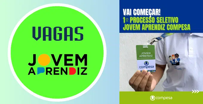 Jovem Aprendiz Compesa: Inscrições Estão Abertas em Pernambuco